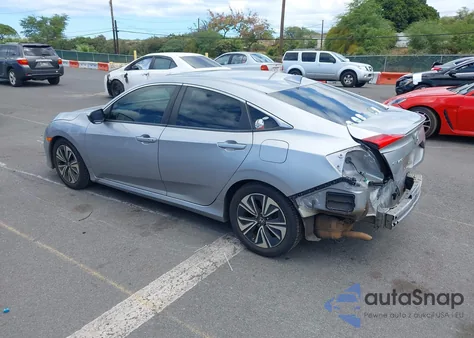 2018 Honda Civic Ex-T from USA, damaged, VIN JHMFC1F31JX002727